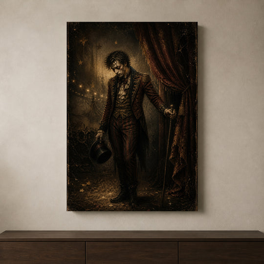 After the Applause canvas shown in a styled interior.