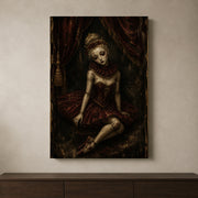 Velvet Ballerina canvas shown in a styled interior.
