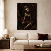 Velvet Ballerina canvas shown in a styled interior.
