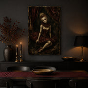 Velvet Ballerina canvas shown in a styled interior.