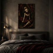 Velvet Ballerina canvas shown in a styled interior.