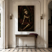 Velvet Ballerina canvas shown in a styled interior.