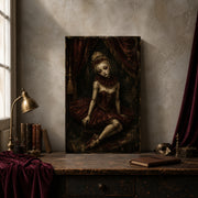 Velvet Ballerina canvas shown in a styled interior.