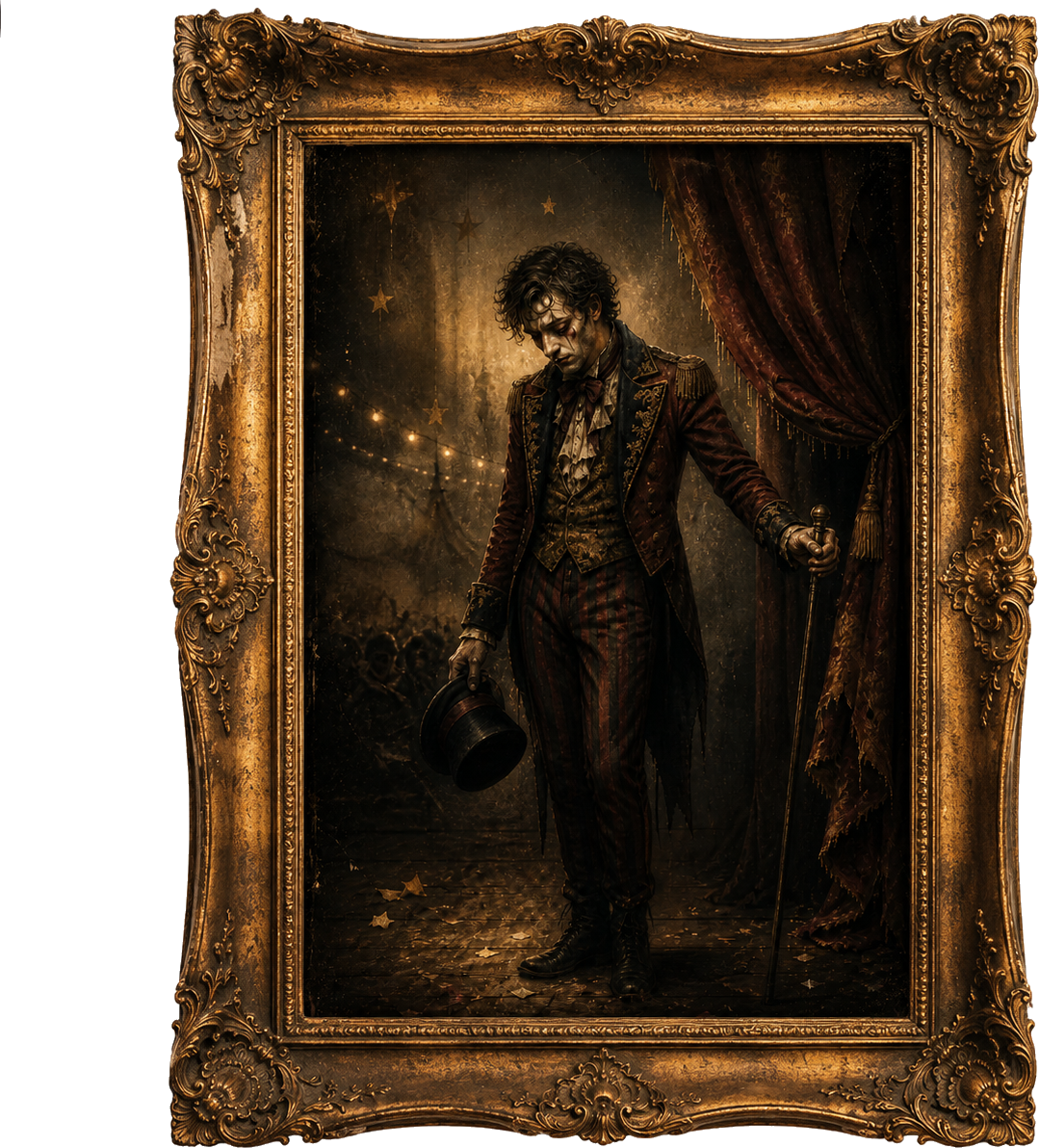 After the Applause canvas print shown in a styled room mockup